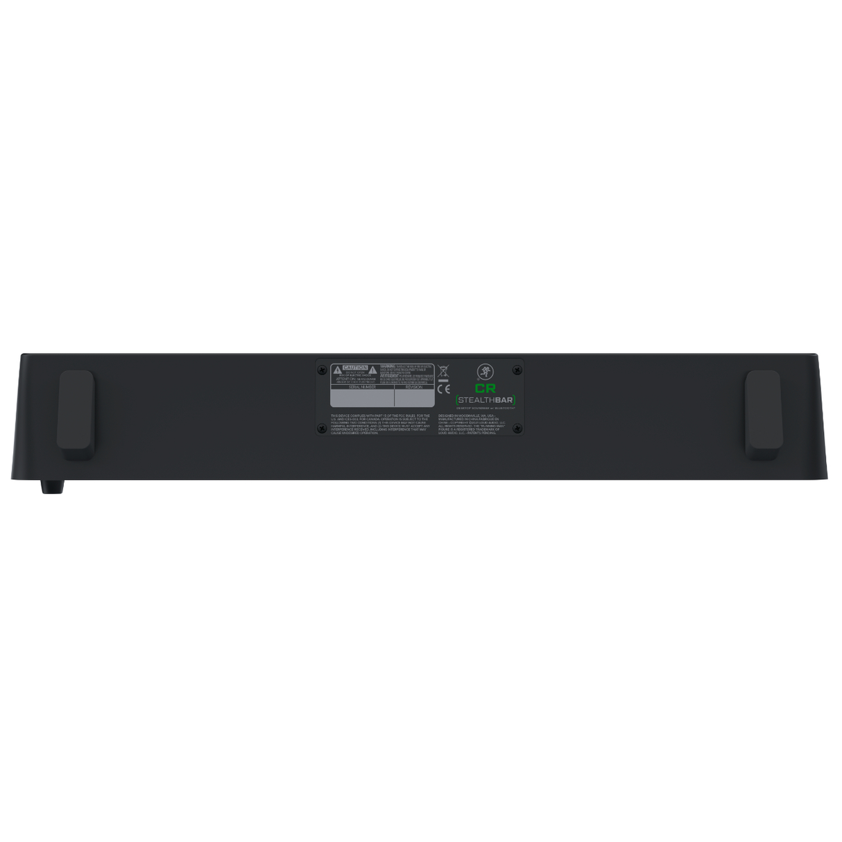 Mackie CR StealthBar Desktop PC Soundbar with Bluetooth
