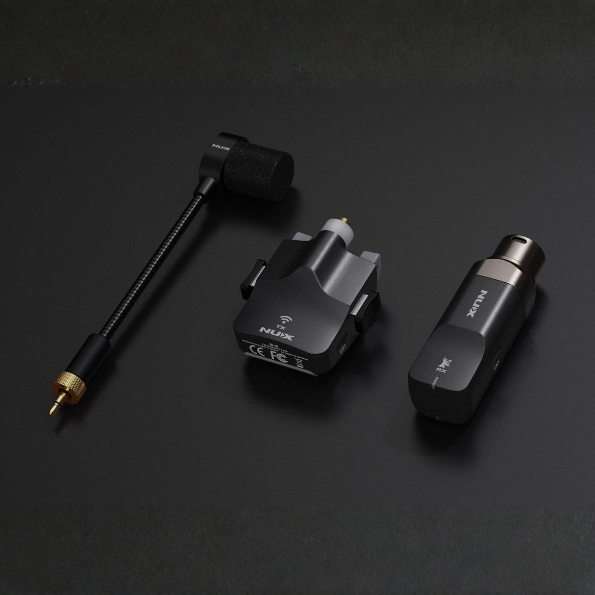NUX B-6 Pro Wireless System for Brass/Wind Instruments - 2.4 GHz