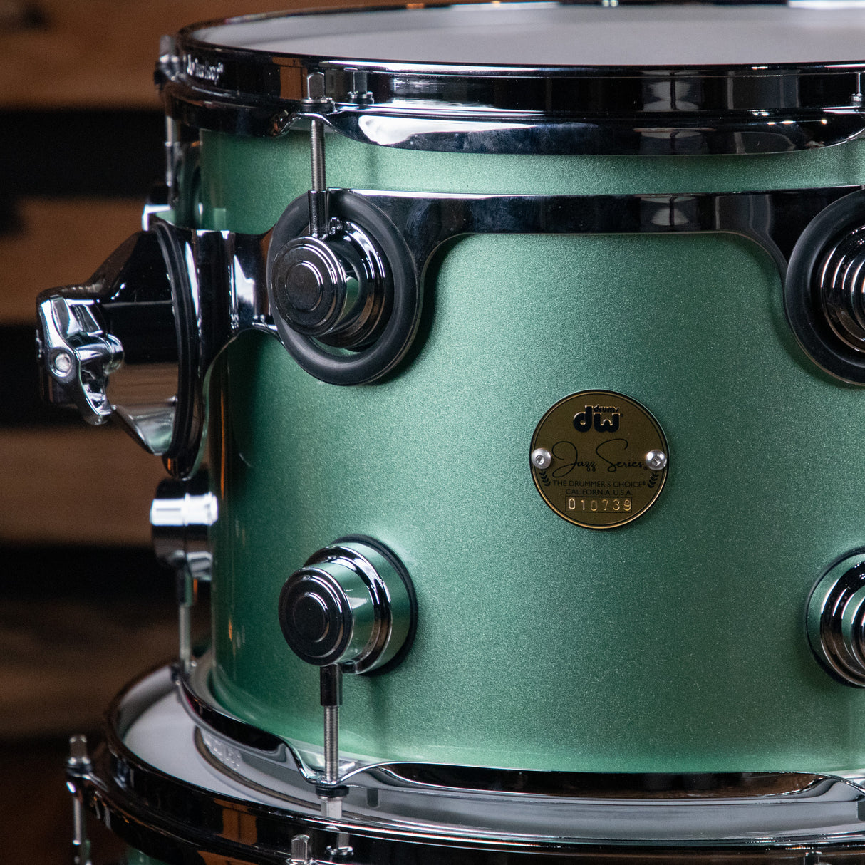 DW Collector's Jazz 3-Piece Shell Pack - LS-Mint Metallic