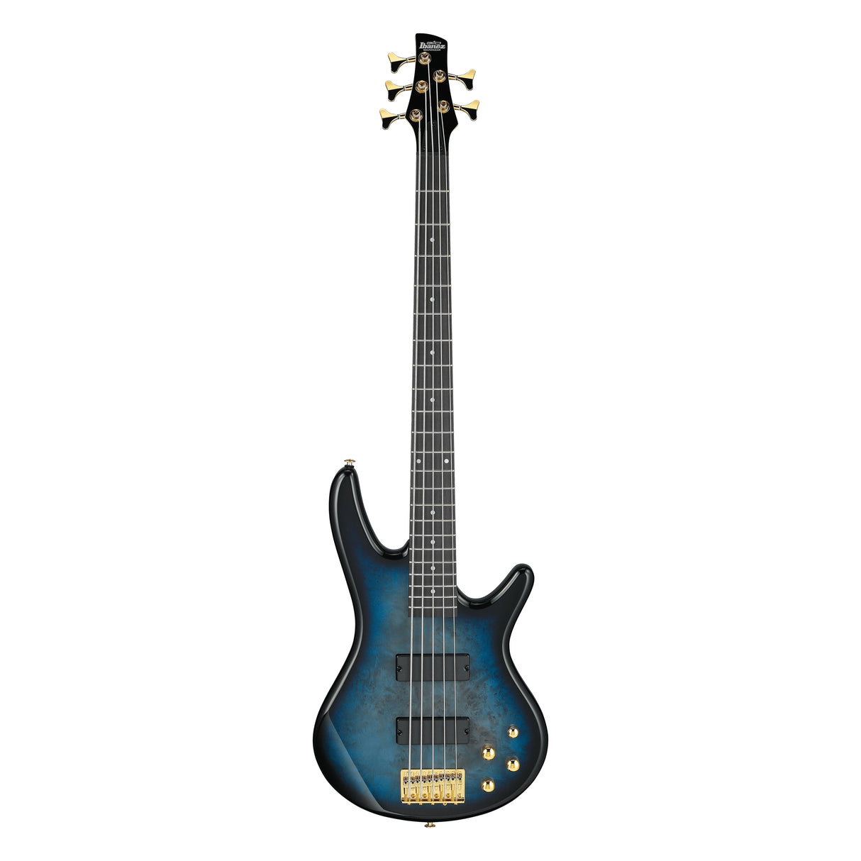 Ibanez GSR205PC 5-String Bass Guitar - Transparent Marine Burst