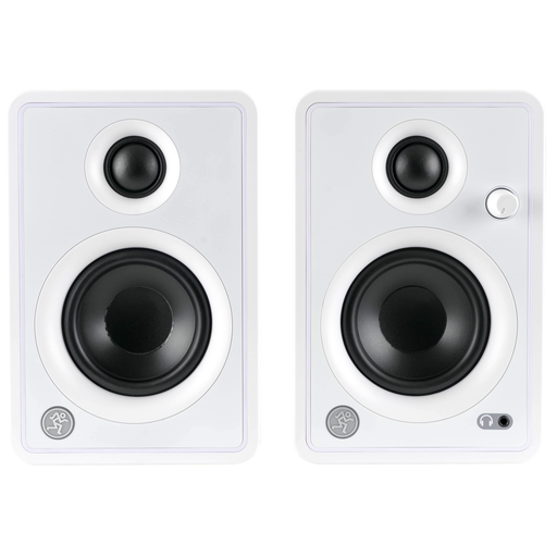 Mackie CR3-XBT Limited Edition Arctic White Bluetooth Studio Monitors 3-Inch - Pair