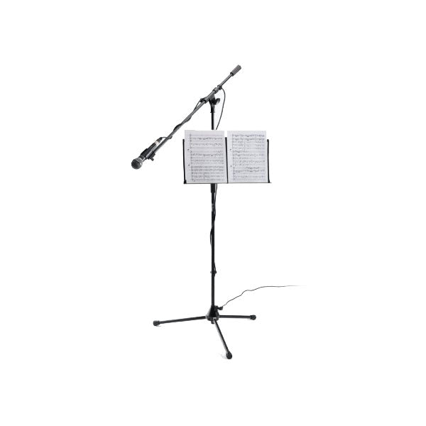 On-Stage SMC1500 Clamp-On Sheet Music Bookplate for Mic Stands