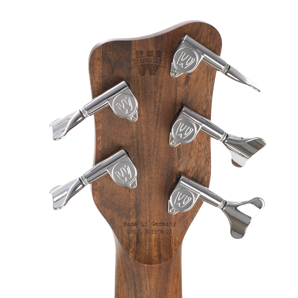 Warwick Corvette $$ 5 String Bass Guitar - Nirvana Black Transparent Satin