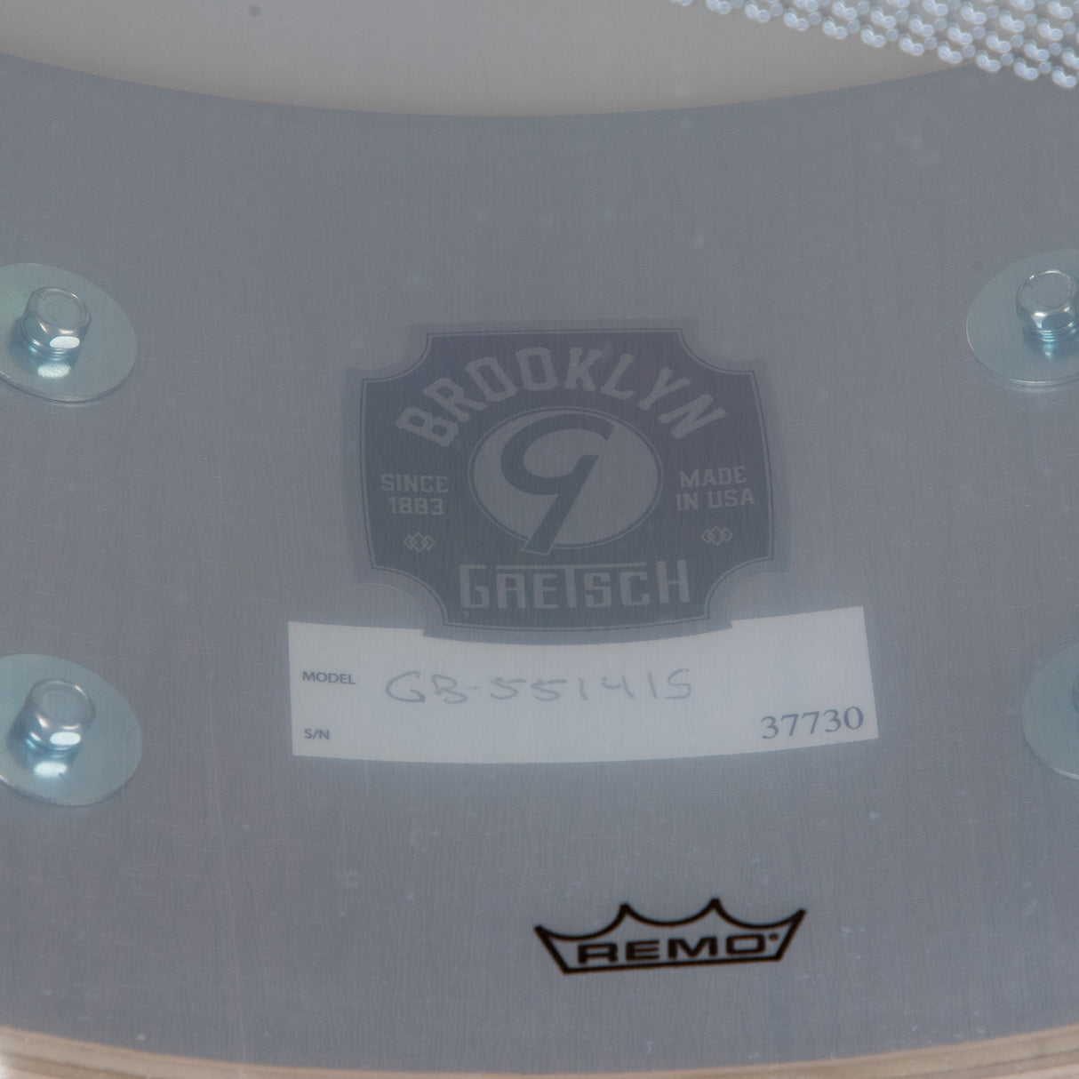 Gretsch 5.5 x 14-Inch Brooklyn Snare Drum - Satin Black Metallic