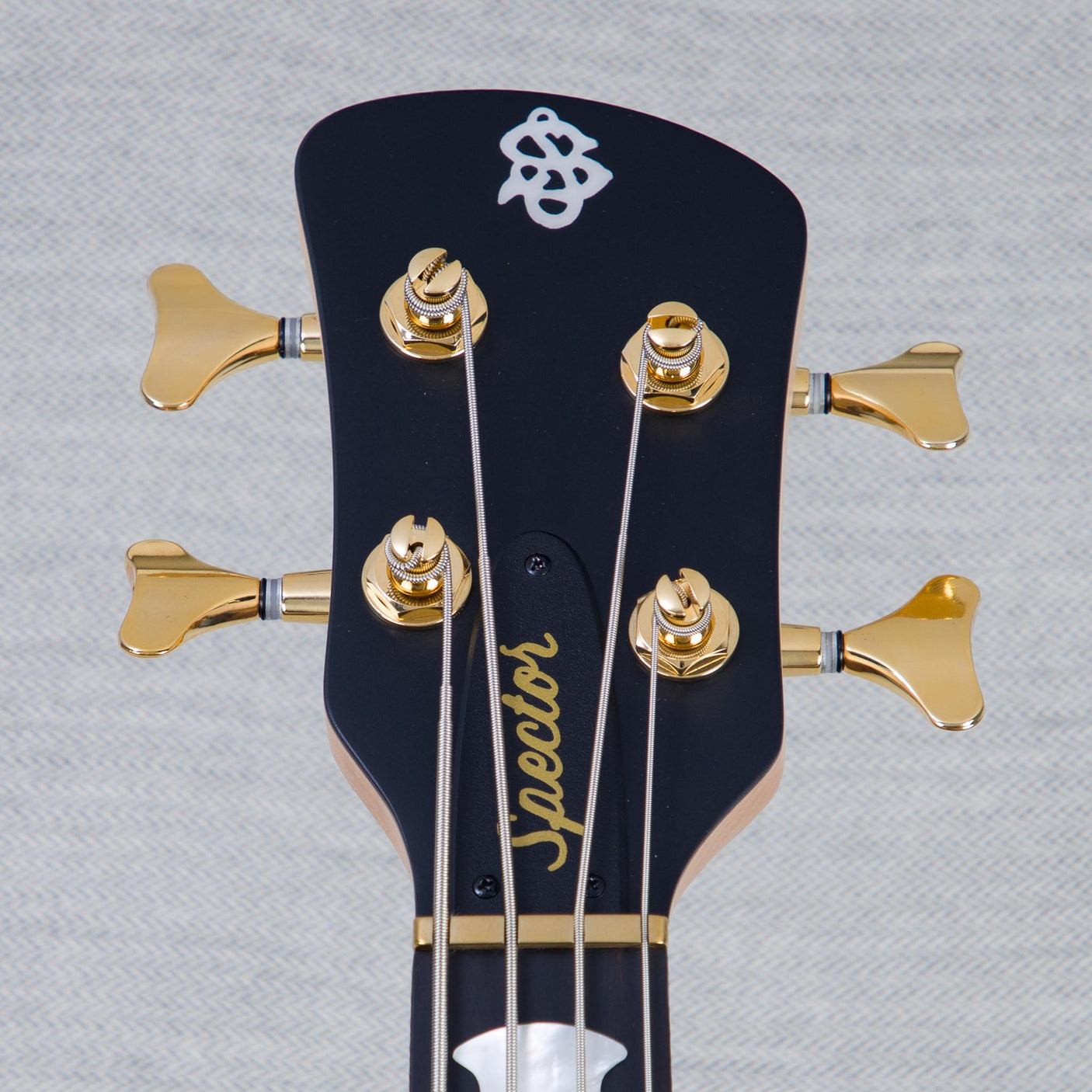 Spector Euro 4 LT Solid Korina Wings Electric Bass Guitar - Natural Satin - CHUCKSCLUSIVE - #NB23503