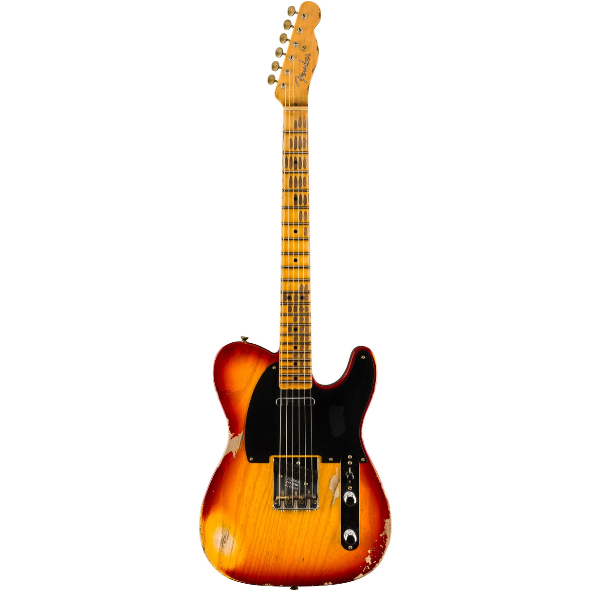 Fender Custom Shop 1951 Nocaster Electric Guitar Heavy Relic - Aged Cherry Sunburst