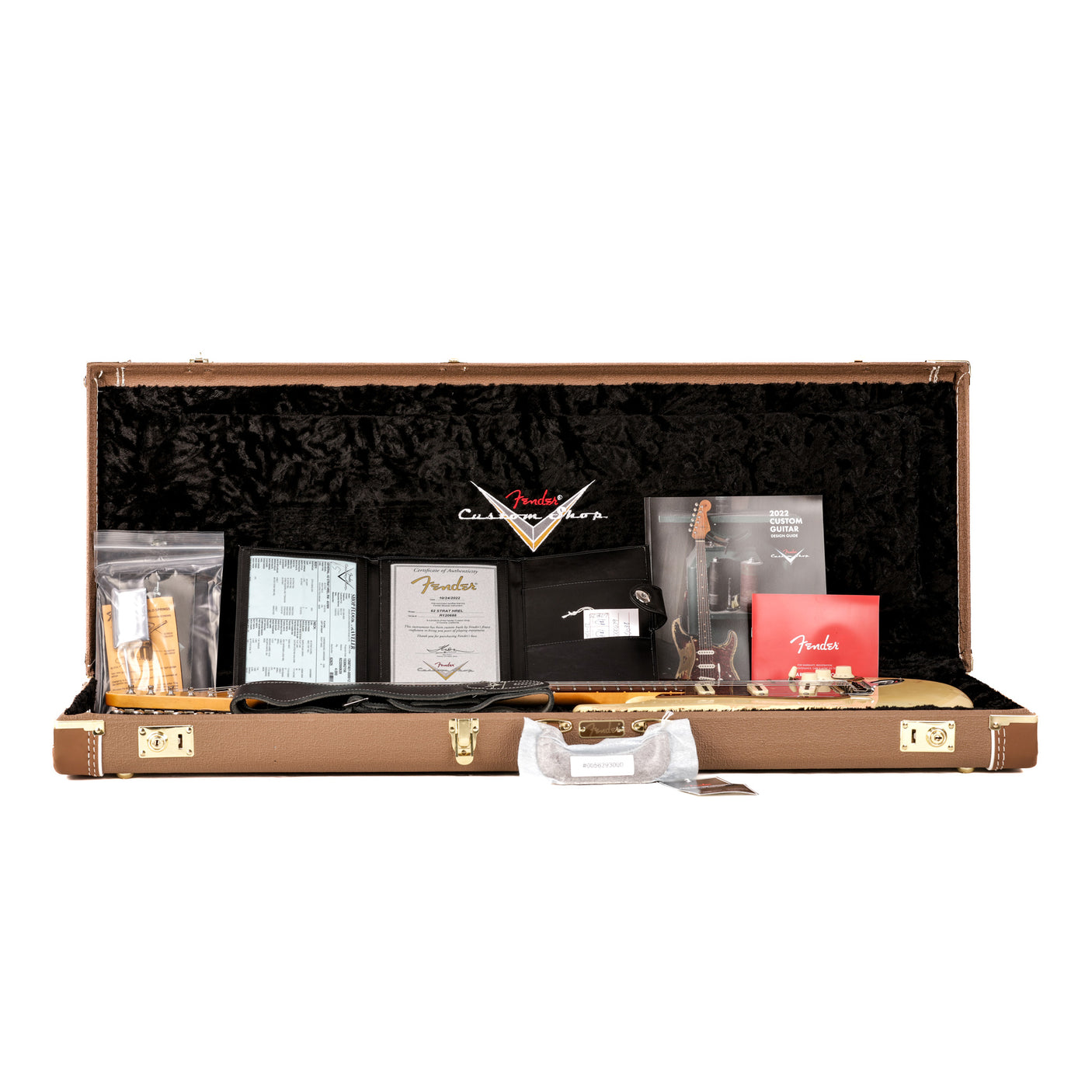 Fender Custom Shop 1962 Stratocaster Heavy Relic Guitar - Aged Vintage White - CHUCKSCLUSIVE - #R120688