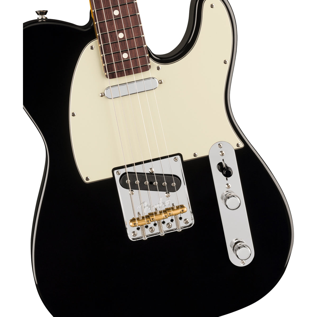 Fender American Professional Telecaster Electric Guitar, Rosewood Fingerboard - Black