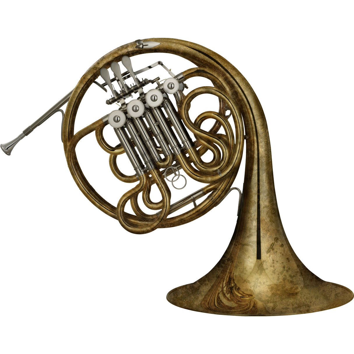 Yamaha YHR-671U French Horn - Professional Geyer Wrap - Unlacquered