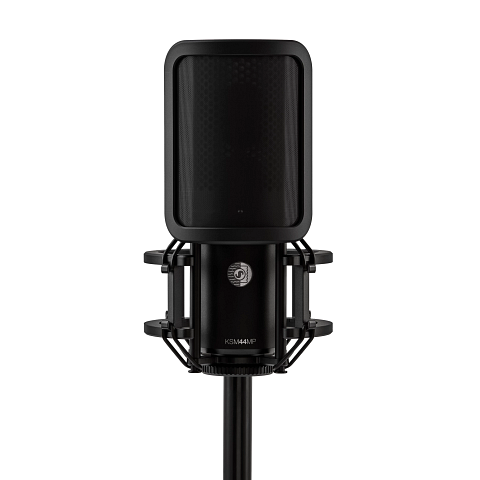 Shure KSM44MP Large Diaphragm Multi-Pattern Condenser MicrophoneStudio Bundle - Preorder