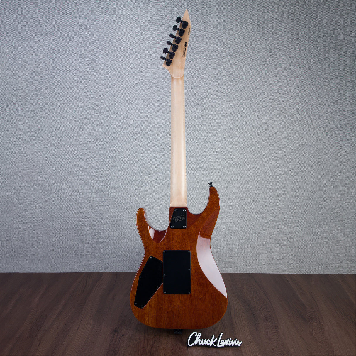 ESP USA M-I FR-DLX Flamed Maple Electric Guitar - Dark Lime Sunburst - #US23319