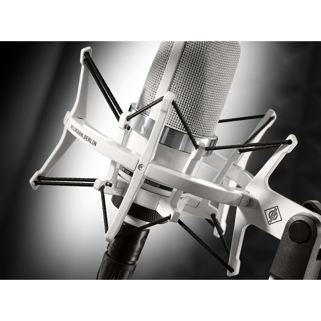 Neumann TLM 102 White Edition Limited-Run Condenser Studio Microphone - New