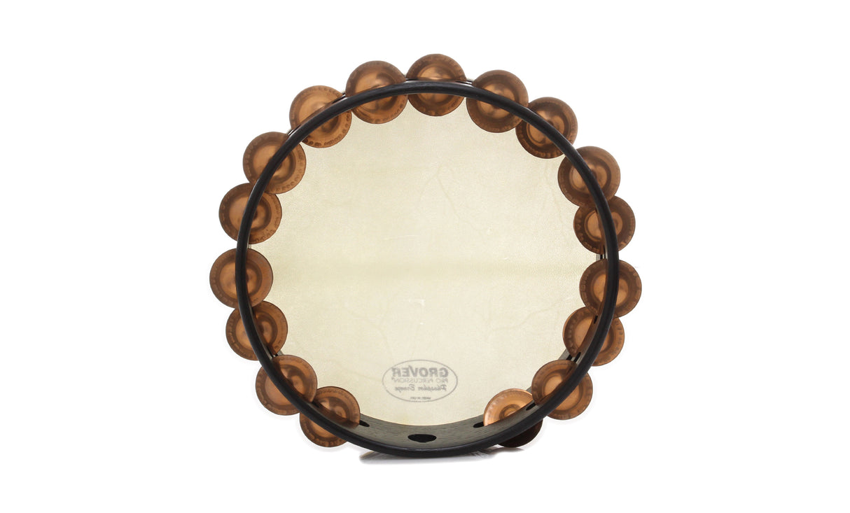Grover T2/PHBR Projection Plus 10" Double Row Tambourine - Phosphor Bronze Jingles