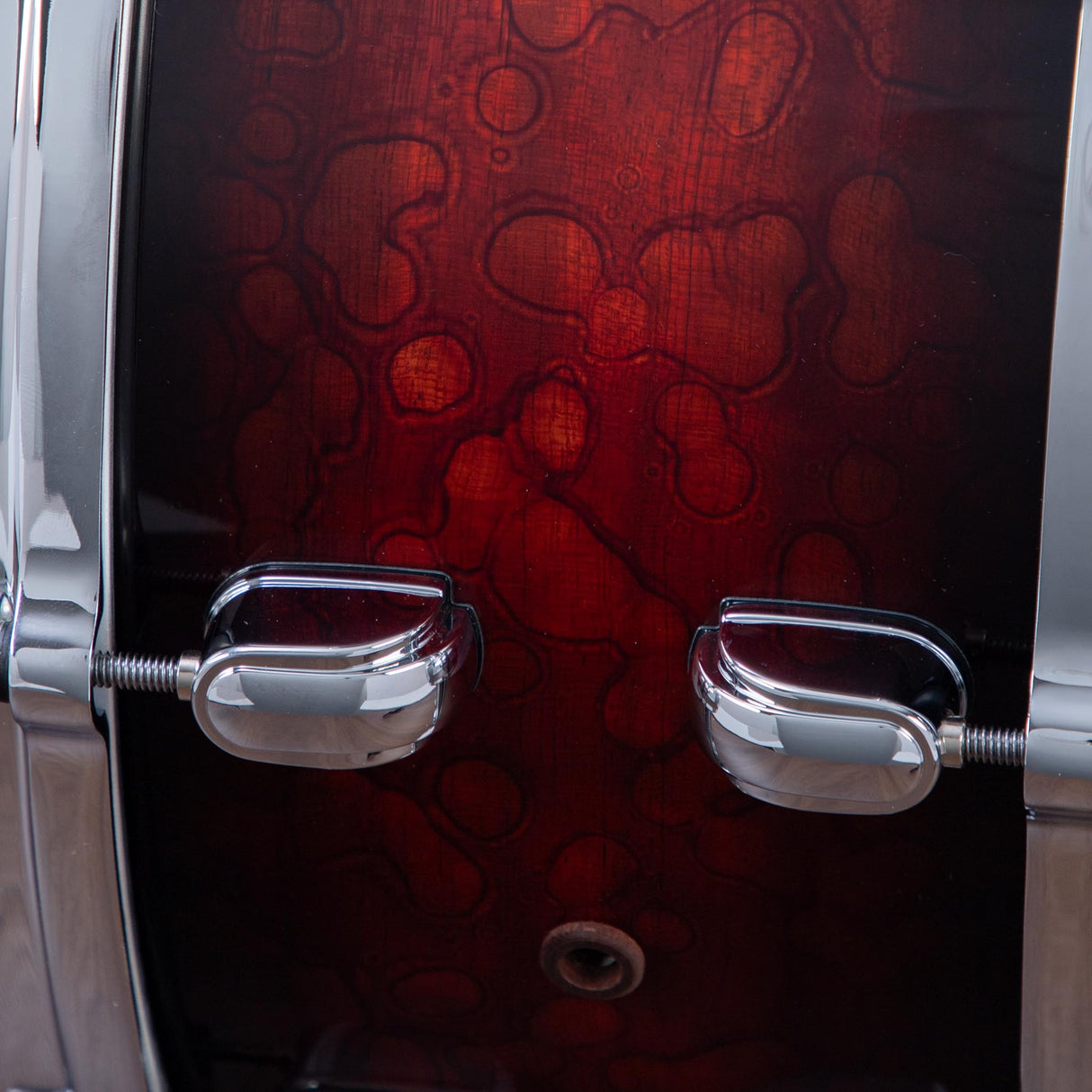 Tama 6.5 x 14-Inch Starclassic Bubinga Snare Drum - Volcanic Red Burst