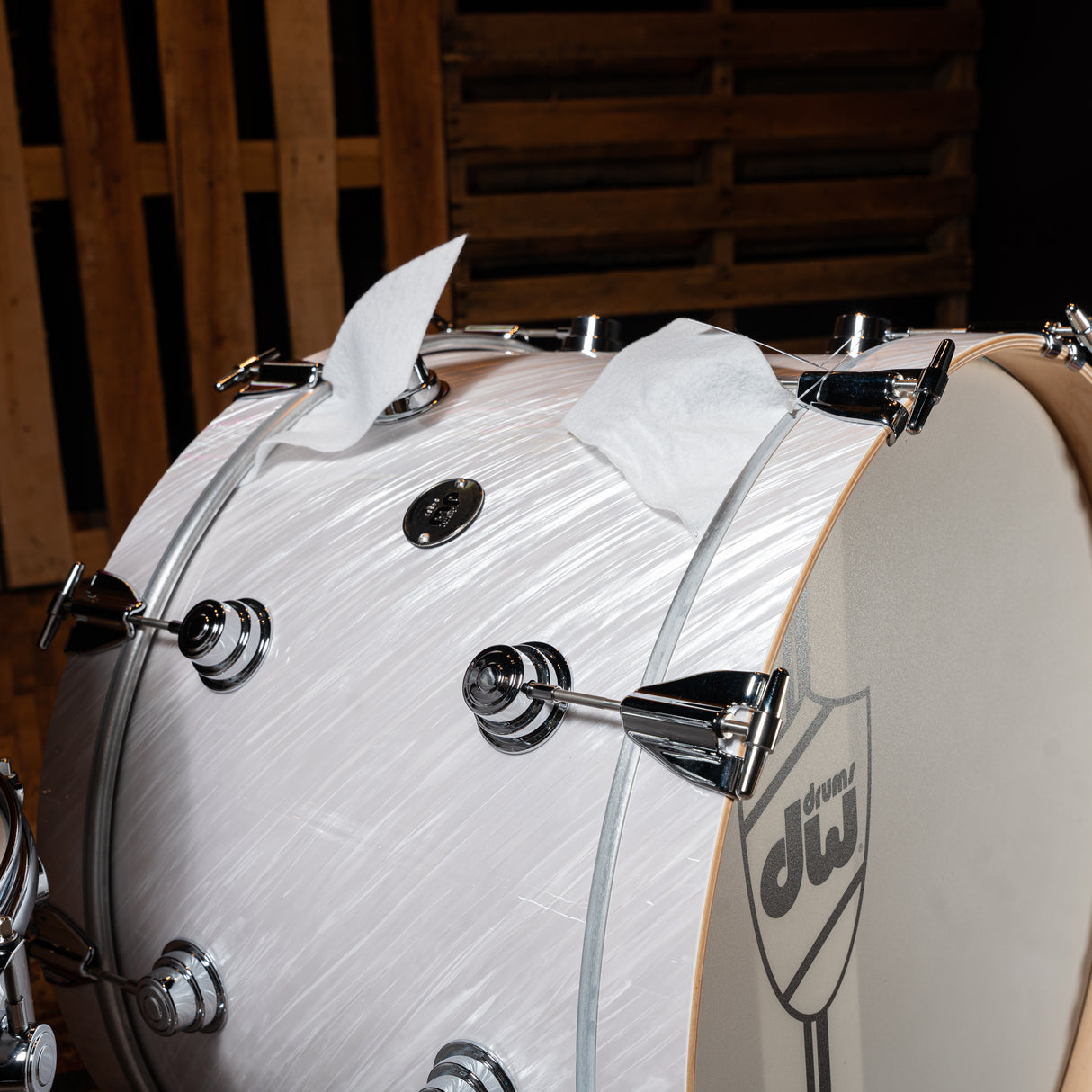 DW Classic Series 3-Piece Shell Pack - Twisted White Satin