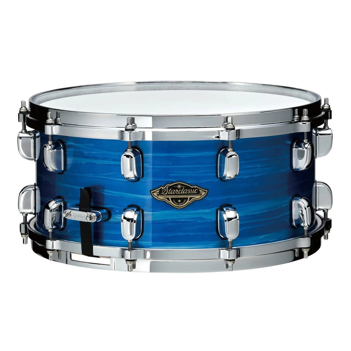 Tama Starclassic 5.5 x 14-Inch Walnut/Birch Snare Drum - Ocean Blue Ripple