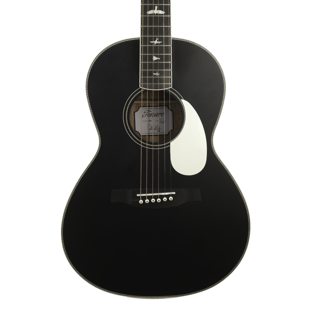 PRS 2021 SE P20 Parlor Acoustic Guitar - Satin Black - New