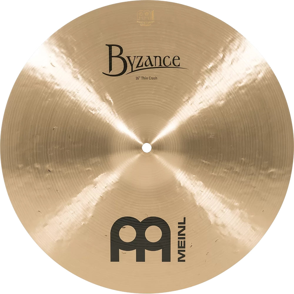 Meinl 16" Byzance Traditional Thin Crash Cymbal - New,16 Inch