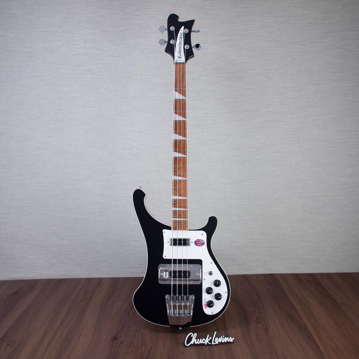 Rickenbacker 4003 4 String Electric Bass Guitar - Jetglo Finish - #2529715