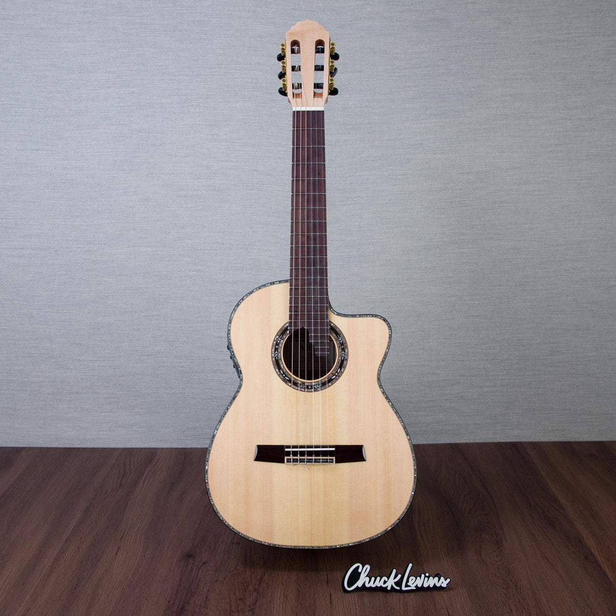 Arce AR5-3-CE-SP Maple/Spruce Acoustic Electric Requinto - #0118