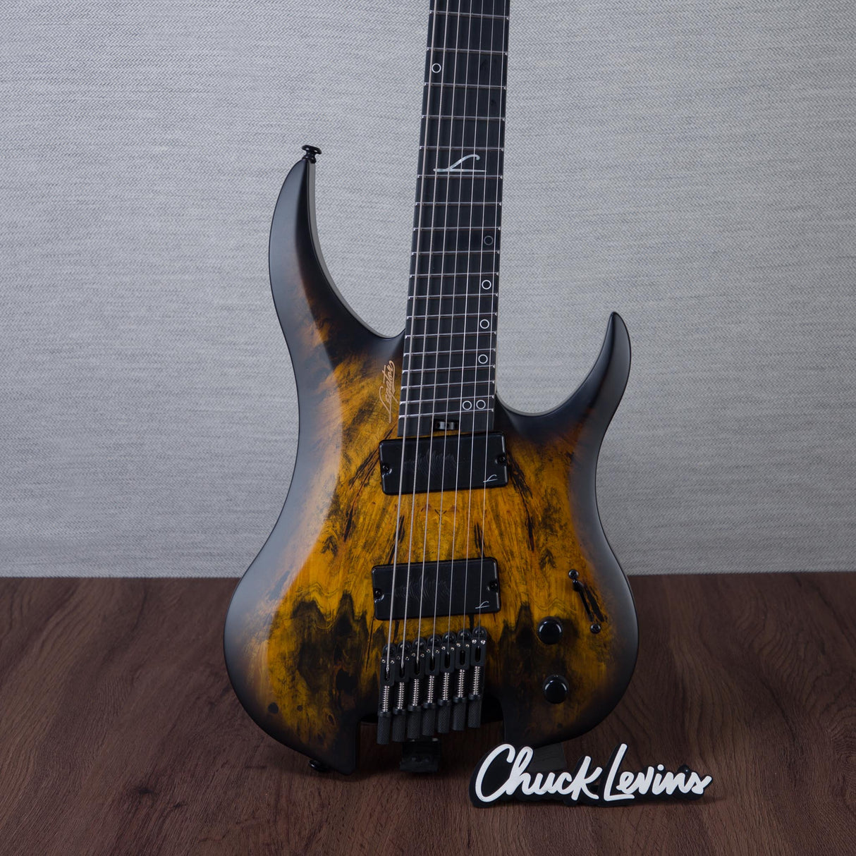 Legator G7FSS Ghost Multiscale 7-String Electric Guitar - Satin Death Valley
