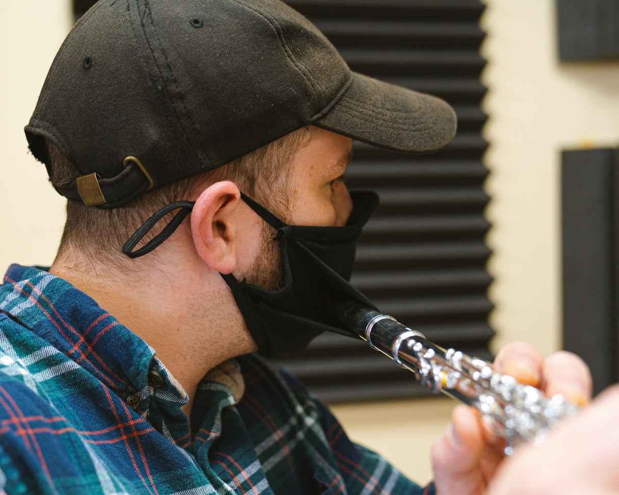 Bell Barrier Flute Face Mask - Black