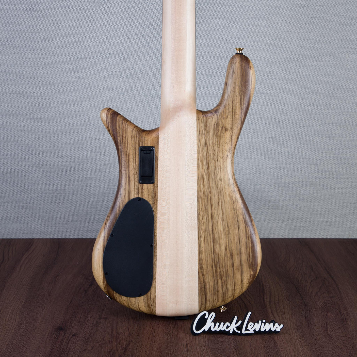 Spector Euro 5 LT Solid Korina Wings 5-String Electric Bass Guitar - Natural Satin - CHUCKSCLUSIVE - #NB23461