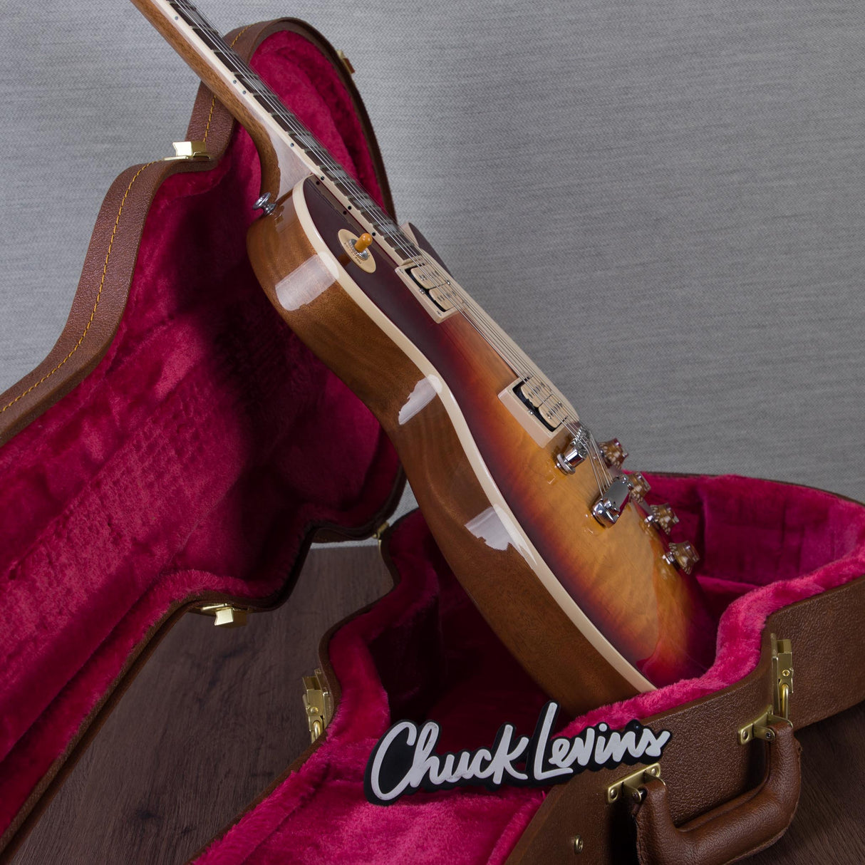 Gibson Les Paul Standard 50s Double Trouble Electric Guitar - Vintage Bourbon Burst - #226150205