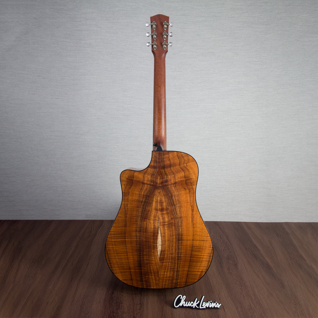 Bedell Limited Edition Dreadnought Cutaway Figured Koa/Adirondack Spruce Acoustic Electric Guitar - #822009