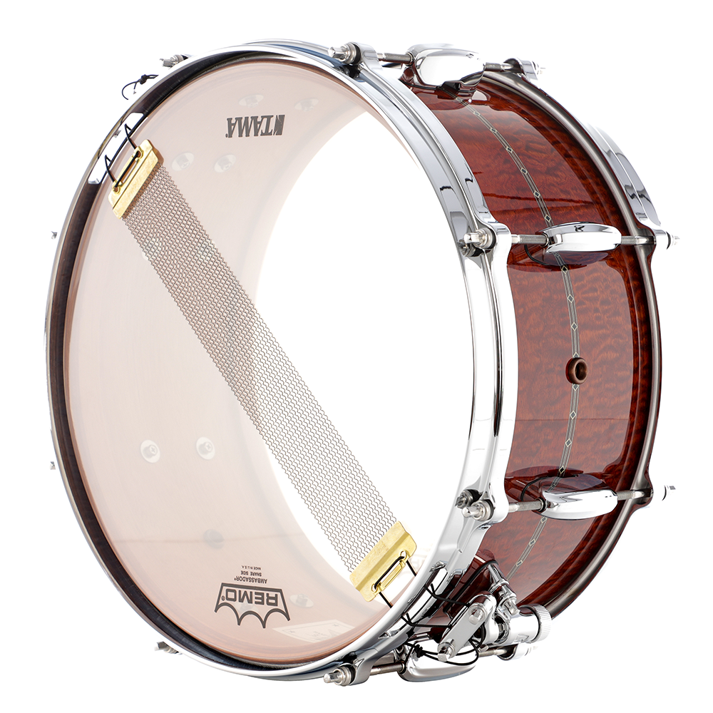 Tama 14" x 6.5" Star Mahogany Snare Drum - Waterfall Sapele