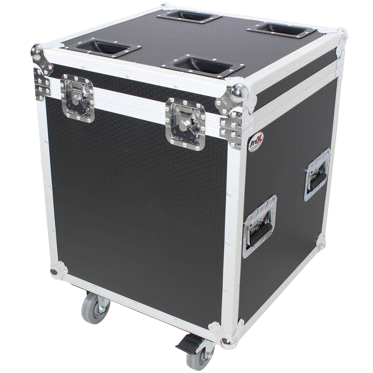 ProX XS-UTL4 ATA Utility Flight Travel Heavy-Duty Storage Road Case with 4-Inch in casters – 22.5x22.5x25 -Inch Exterior