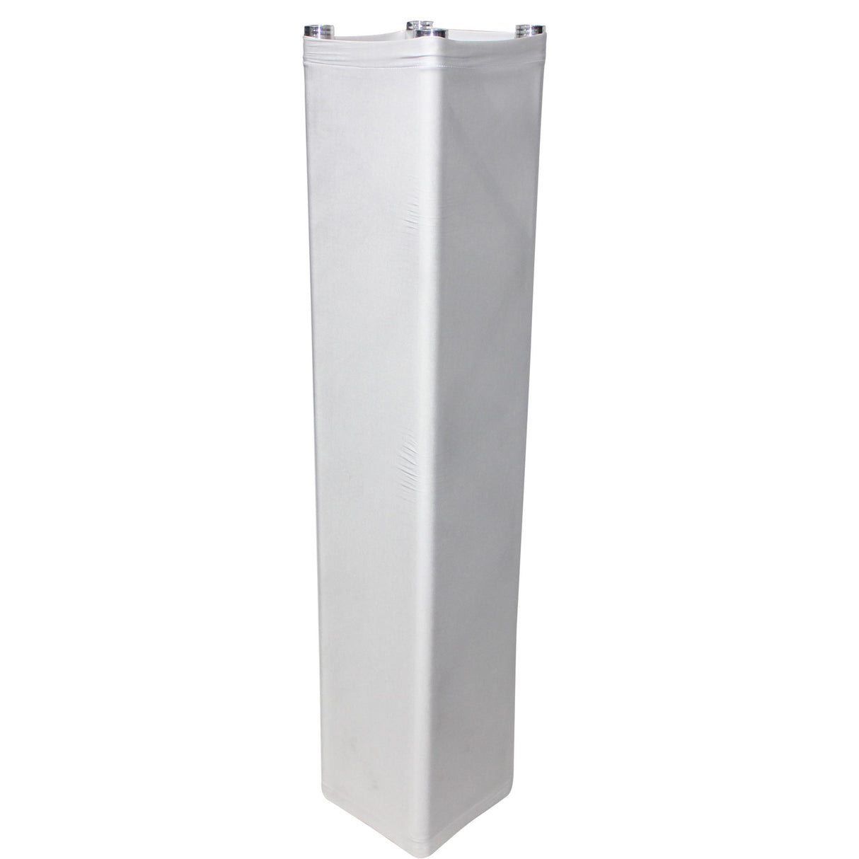 ProX XTC-SQ492TS-W White 4.92ft 1.5m Lycra Scrim Sleeve for 12-Inch Box Truss