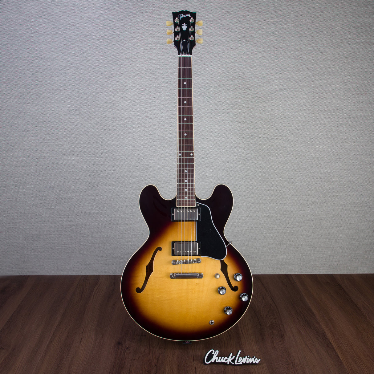 Gibson ES-335 Semi Hollow Body Guitar - Vintage Burst - #217820106