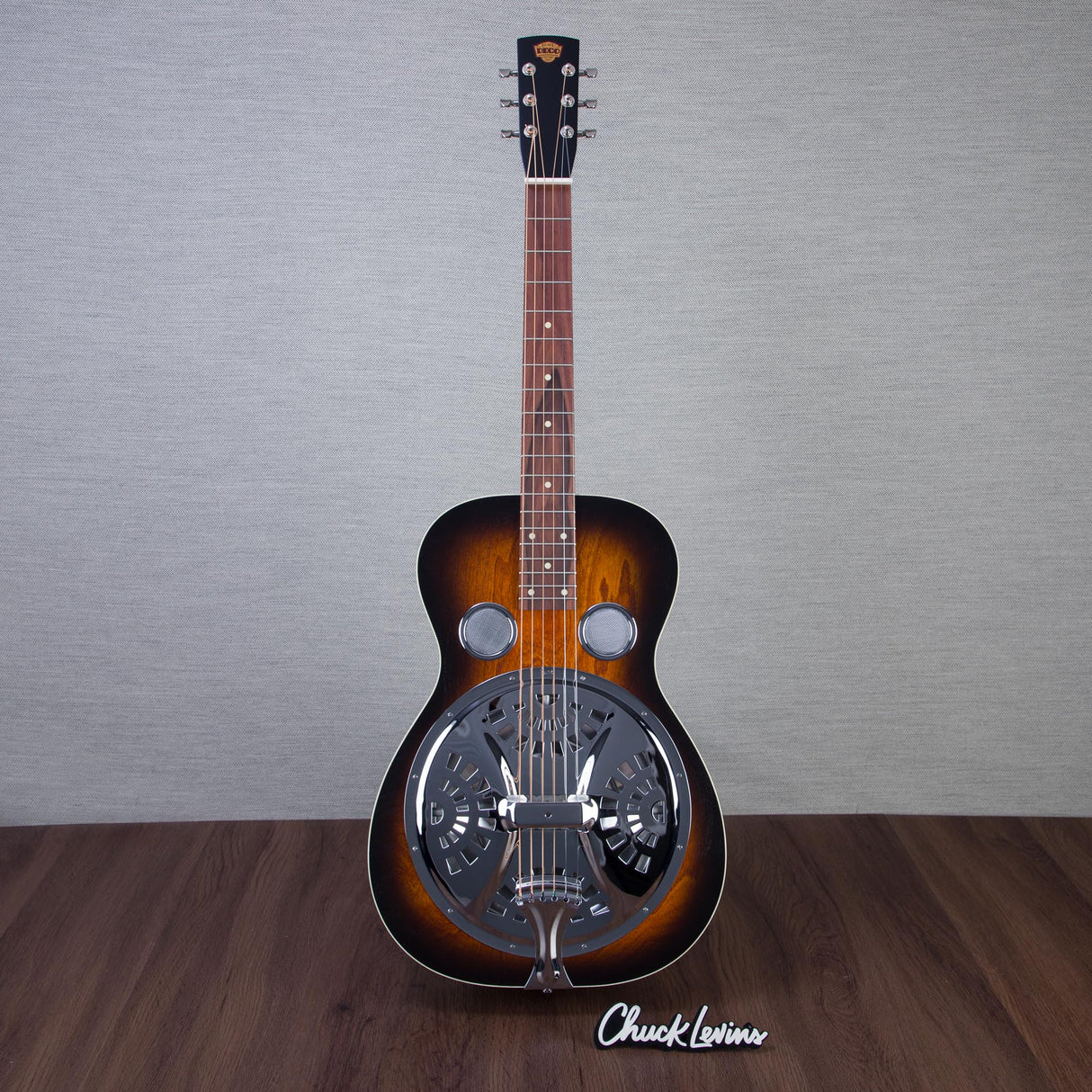 Beard Guitars Deco-37 Deco Phonic Resonator Acoustic Electric Guitar - Vintage Burst - #DP521