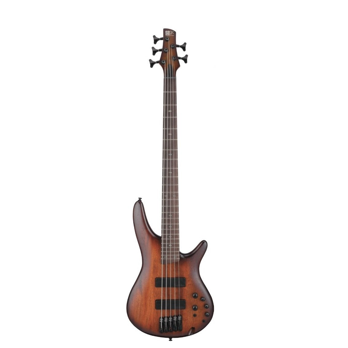 Ibanez SR505A SR Standard 5-String Electric Bass Guitar - Mahogany Brown Burst