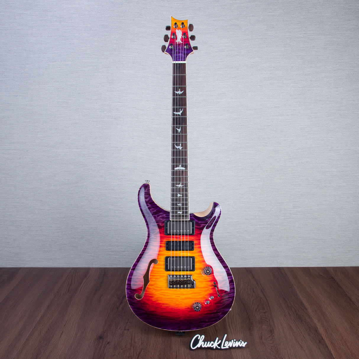 PRS Private Stock Special Semi-Hollow Electric Guitar - Indian Ocean Sunset - #240380907 - 2024