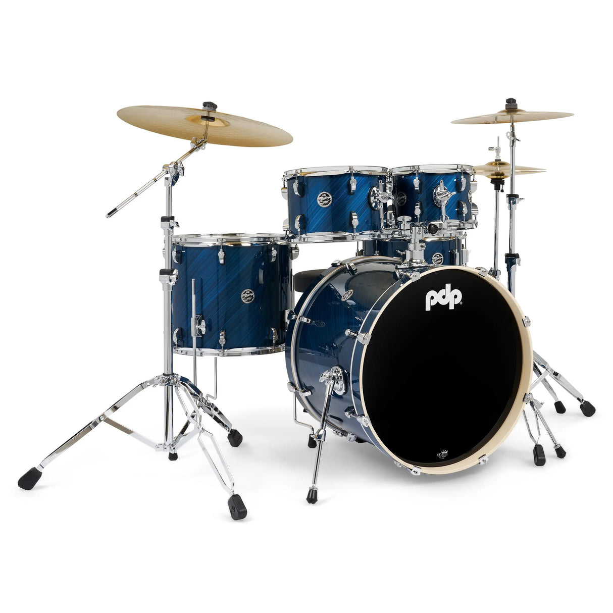 PDP Mainstage 5-Piece Drum Set - Twisted Blue Steel