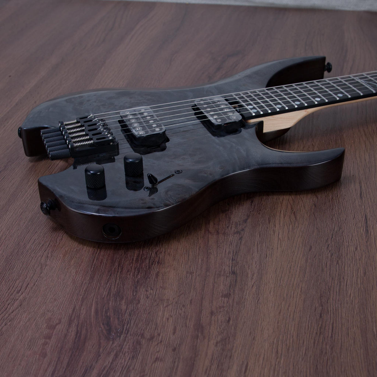 Legator Ghost Super Shred G6SS Electric Guitar - High Gloss Black Burl - #IM25100214 - Mint, Open Box