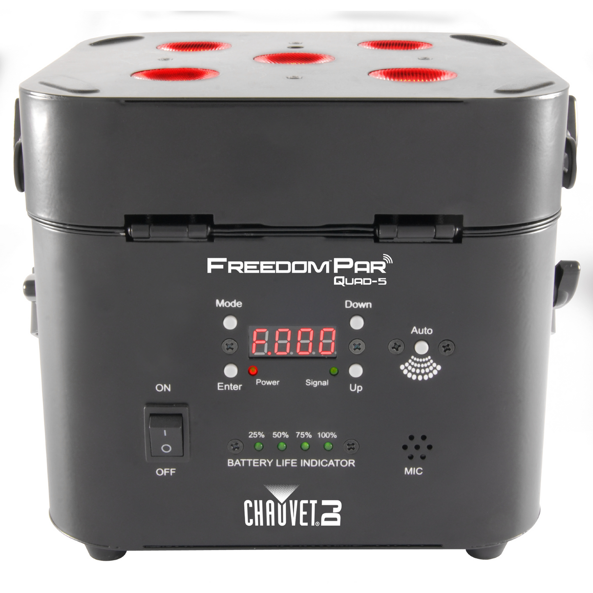 Chauvet DJ Freedom Par Quad-5 Four-Color Wireless 5 LED Par -LAST ONE - New
