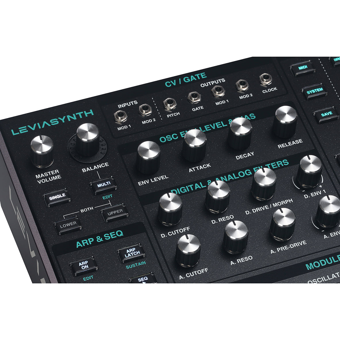 ASM Leviasynth 16-voice Algorithmic Desktop Synthesizer