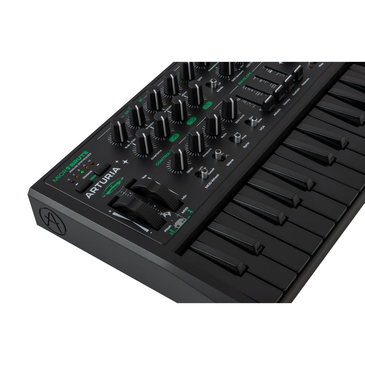 Arturia MicroBrute UFO Analog Keyboard Synthesizer