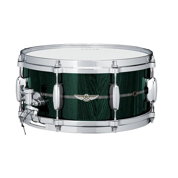 Tama Star 6.5 x 14-Inch Bubinga Snare Drum - Dark Green Cordia