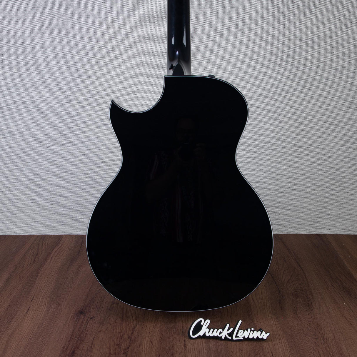Taylor NAMM 2025 Custom #34 Hot Rod 3.0 C14ce Big Leaf Maple/Sitka Spruce Acoustic Electric Guitar - Black - #1202285098