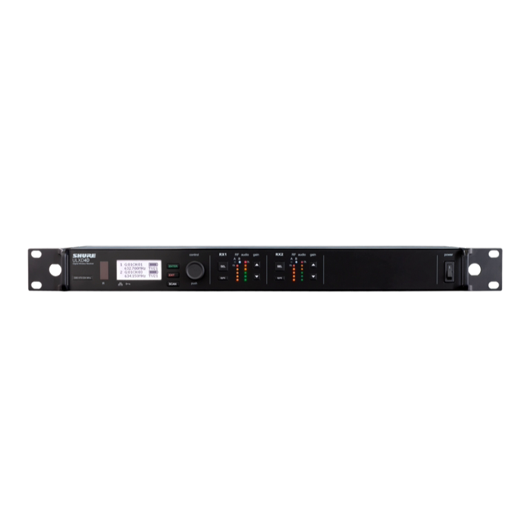 Shure ULXD4D Digital Dual-Channel Wireless Receiver - G50 Band - New
