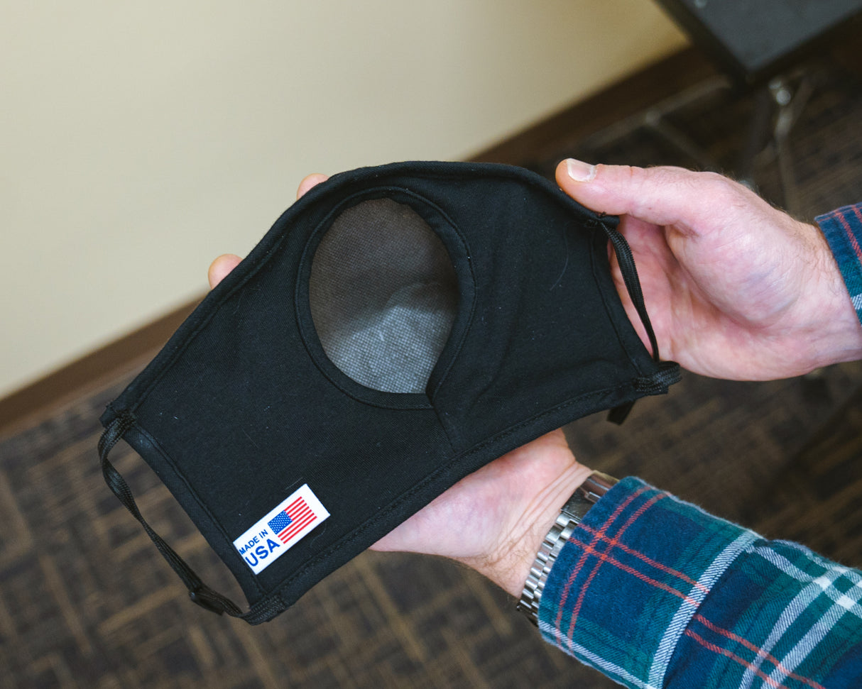 Bell Barrier Flute Face Mask - Gray