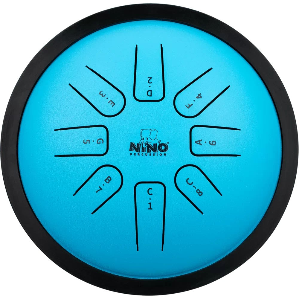 Nino 7-Inch Mini Melody Small Steel Tongue Drum - Blue
