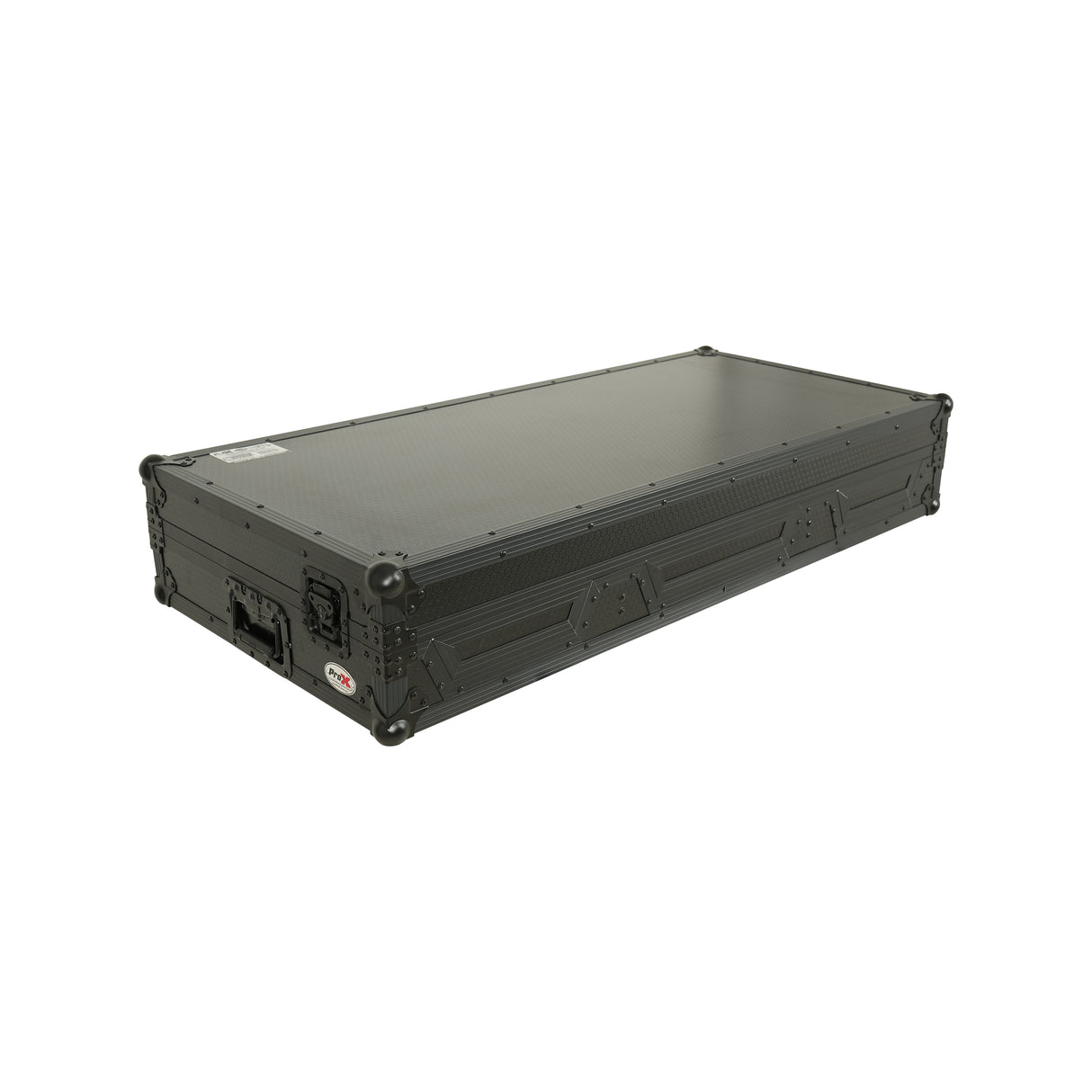 Pro X XS-CDM3KV10A9 WLTBL Fits 2x Pioneer CDJ 3000X Case / Pioneer DJM V10 / A9 Mixer w/ Laptop Shelf, All Black and Low profile Wheels
