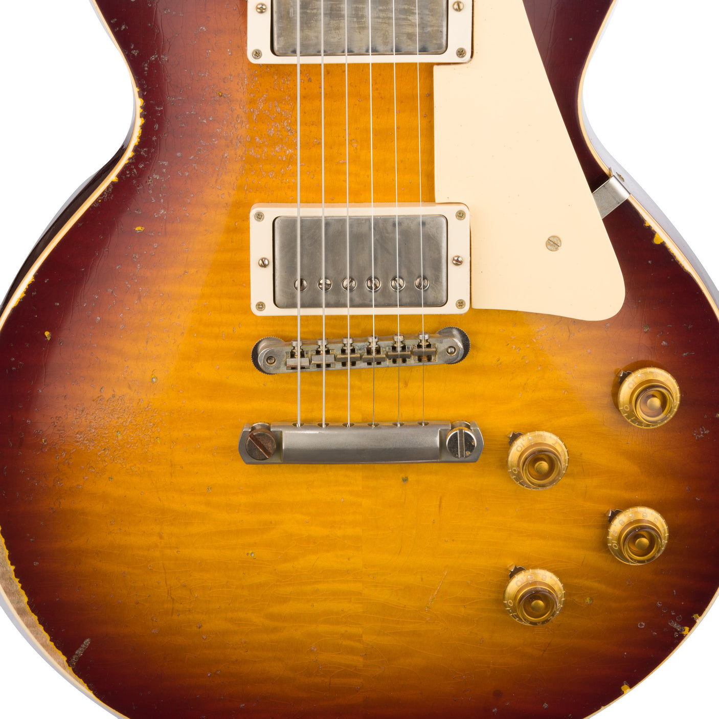Gibson Custom Shop Murphy Lab 1958 Les Paul Standard - Ultra Heavy Aged Royal Tea Burst - CHUCKSCLUSIVE - #82131