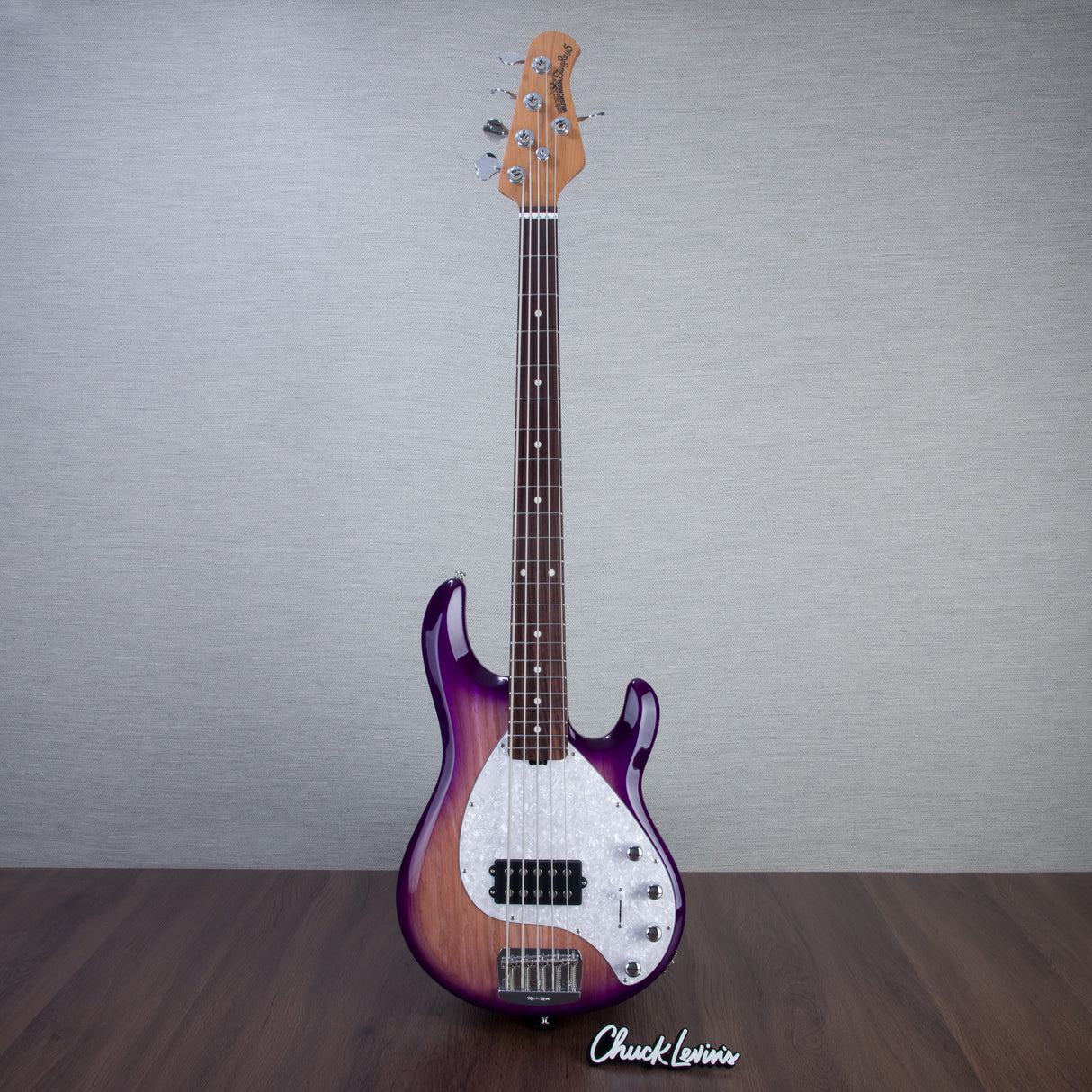 Ernie Ball Music Man StingRay Special 5H 5-String Electric Bass - Purple Sunset - Mint, Open Box