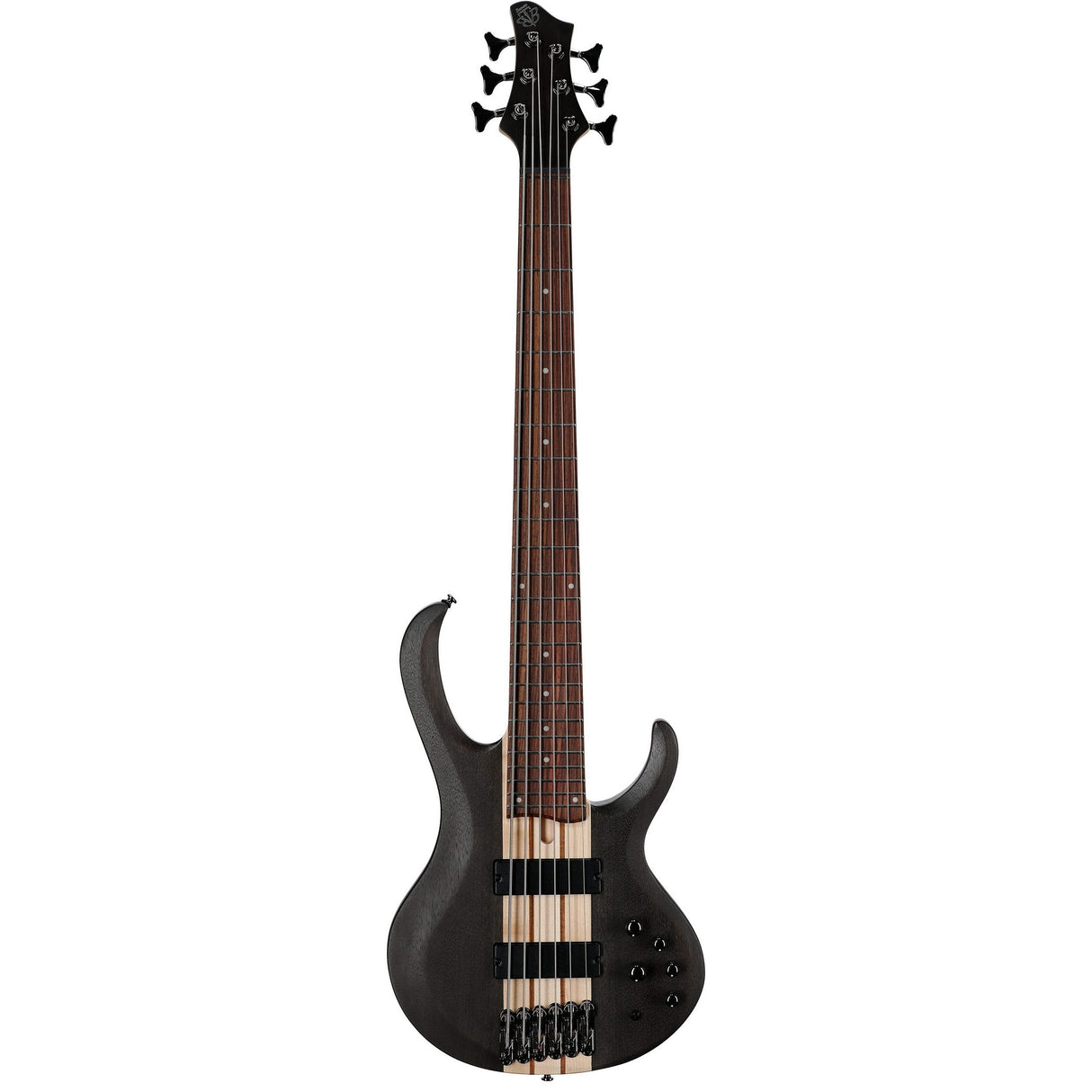 Ibanez BTB Standard 6-String Electric Bass Guitar - Transparent Gray Flat